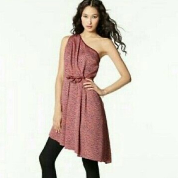 rachel roy one shoulder dress